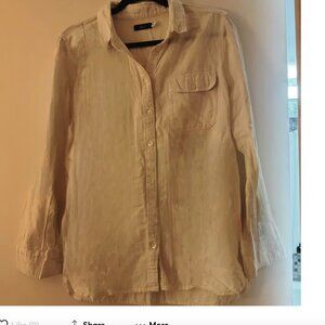 Urban outfitters white button down shirt